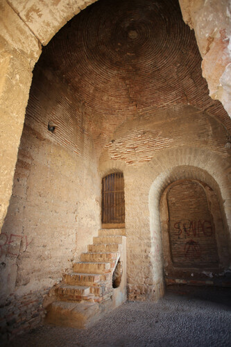 Espacio interior de la puerta del Buey de Niebla