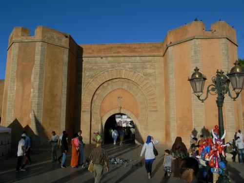 Vista exterior de la Bāb al-Ḥadd