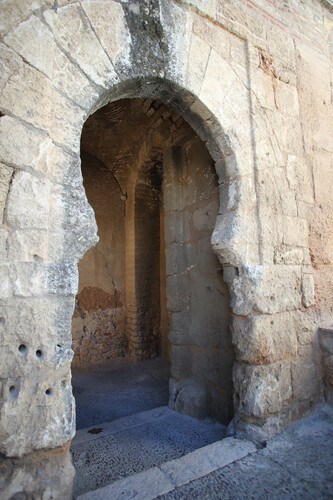 Arco interior de la puerta del Agua de Niebla