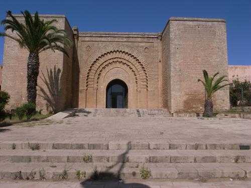 Vista exterior de la Bāb al-Rawāḥ