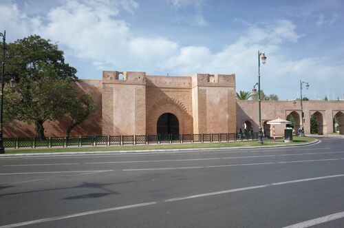 Vista exterior de Bab Zaer