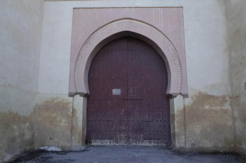 Detalle del arco exterior de la Bab Dukkala