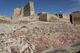 Murallas del ángulo sur de la alcazaba de Calatrava la Vieja