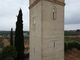 Parte alta del ángulo suroeste del alminar de Sanlucar la Mayor