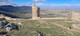 Vista de la torre albarrana del lado noroeste desde el interior del recinto