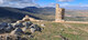 El angulo oeste del recinto del castillo de Reina desde el interior del mismo