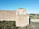 Detalle de una torre de la muralla sure del recinto de Tejada la Nueva