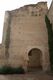 Alzado norte de la torre que alberga la puerta del Sol del recinto amurallado de Palma del Río