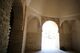 Interior de la qubba palatina del alcázar de Jerez con el arco de acceso a la misma