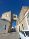 Arco de Santa Clara de Elvas. A su derecha acceso actual a la puerta del Temple