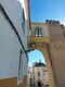 Arco de Santa Clara de Elvas desde el interior de la alcazaba