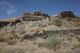 Vista del torreón construido con obra de tapia en la alcazaba de Velefique