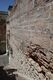 Posible fábrica almohade de tapia con simulación de falsas juntas en la muralla sureste de la alcazaba de Gibraltar