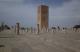 Vista de la sala de oración y el alminar desde el suroeste