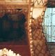 Arco oriental y restos de la bóveda de mocárabes del espacio junto al mihrab de la mezquita de Tinmal 