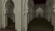 Modelo virtual de la hipótesis de la sala de oración de la mezquita de Tinmal visto desde el patio