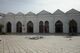 Fachada de la sala de oración hacia el patio principal de la mezquita de Salé