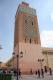 Alminar de la mezquita de la Qasba de Marrakech desde el oeste 