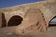 Tajamar entre los arcos 23 y 24 del puente sobre el wadi Tensift desde aguas abajo